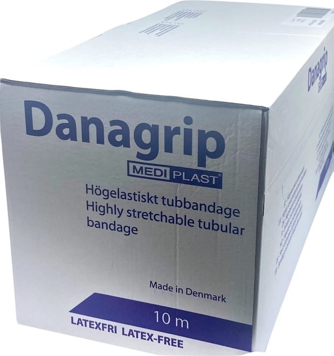 Danagrip Compressief Bamboe Buisverband voor bovenlichaam 36cm x 10m