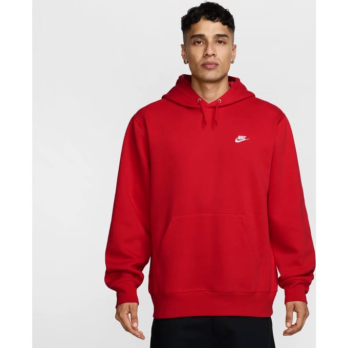 Nike Club BB Sweater Heren Rood - Maat 3XL