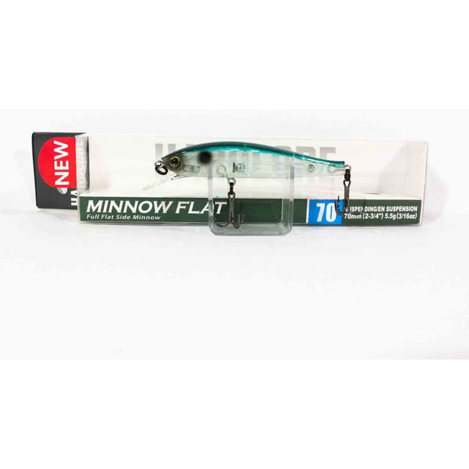 Yo Zuri Duel Hardcore Minnow Flat 70SP Suspend Lure R1358-GSSH (3684) gray
