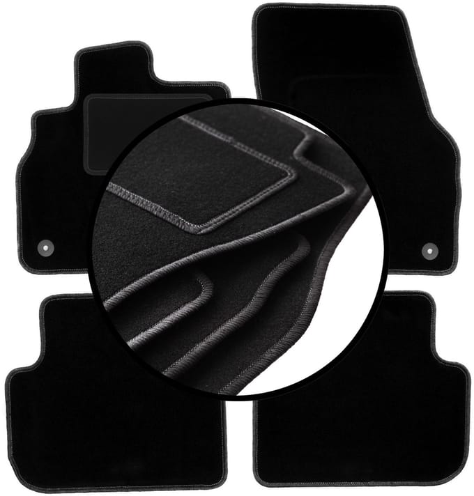 Complete set veloursmatten voor: Audi Q3 II F3 SUV (2018-)