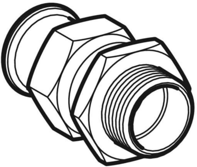 Geberit Adunion mt cst d22-r3/4" zn-pl