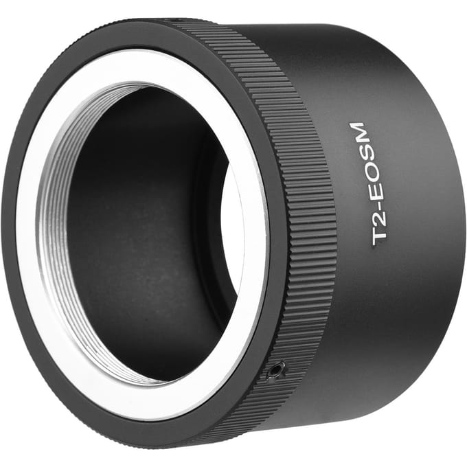 Handleiding Lens Mount Adapter Ring Aluminiumlegering voor T2Mount Lens voor Canon EOS M1/M2/M3/M5/M6/M6 Mark zwart