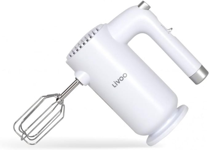 Krachtige Elektrische Handmixer met 5 Snelheden en Accessoires