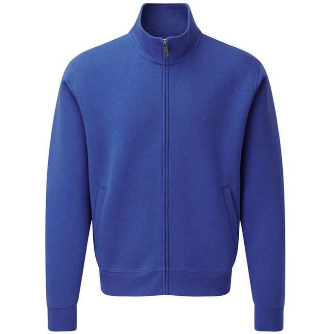 Russell Heren Authentiek Sweatjack (Helder Koningsblauw)