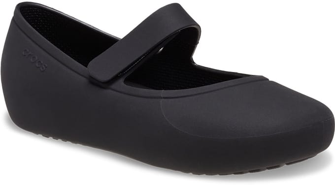 Crocs Brooklyn Mary Jane Flat Klassiek Zwart Maat 25/26 US C9