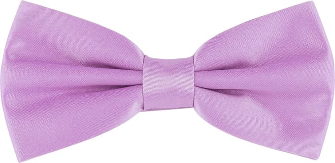 Ladeheid Smal Vlinderdas - Strikjes voor Kinderen - Lengte: 10 cm, Breedte: 5 cm - Lila - LA-SR-MJ