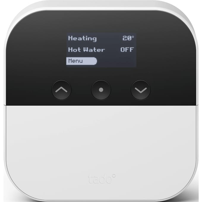 tado° Warmtepomp Optimizer X - Bedrade variant - werkt met Google Home, Alexa & Apple Homekit - Zwart/Wit
