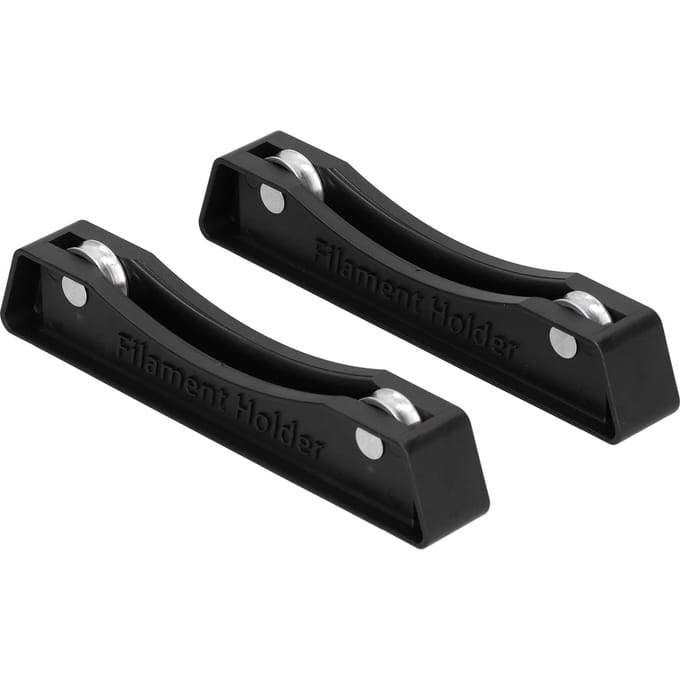 2 Stuks Filament Spoelhouder met Lagerontwerp voor Alle FDM 3D-Printers ABS Printaccessoires black