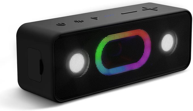 Draagbare Bluetooth Luidspreker - Draadloze Speaker - Buiten Muziek - IPX7 Waterdicht - 18.5 cm Lengte