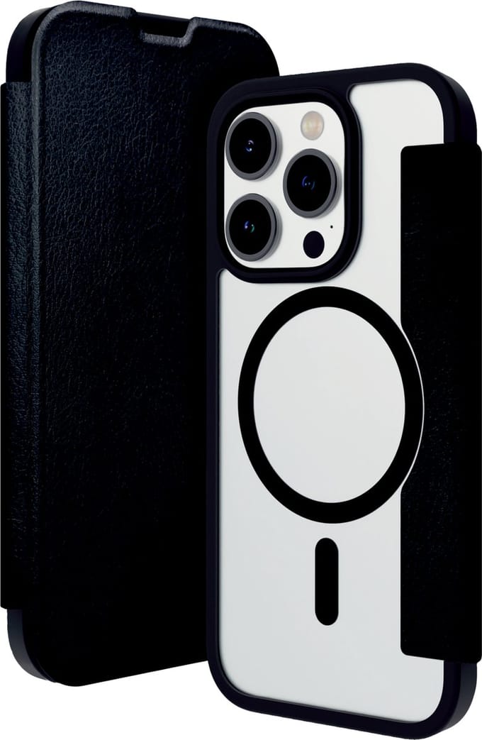 Dbramante1928 - Helsinki Mag Folio geschikt voor iPhone 15 Pro Max - zwart