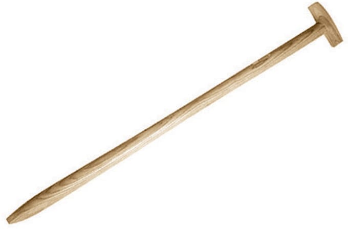 Hendrik Jan - Spadesteel - Ideal - Essenhout - 90 cm