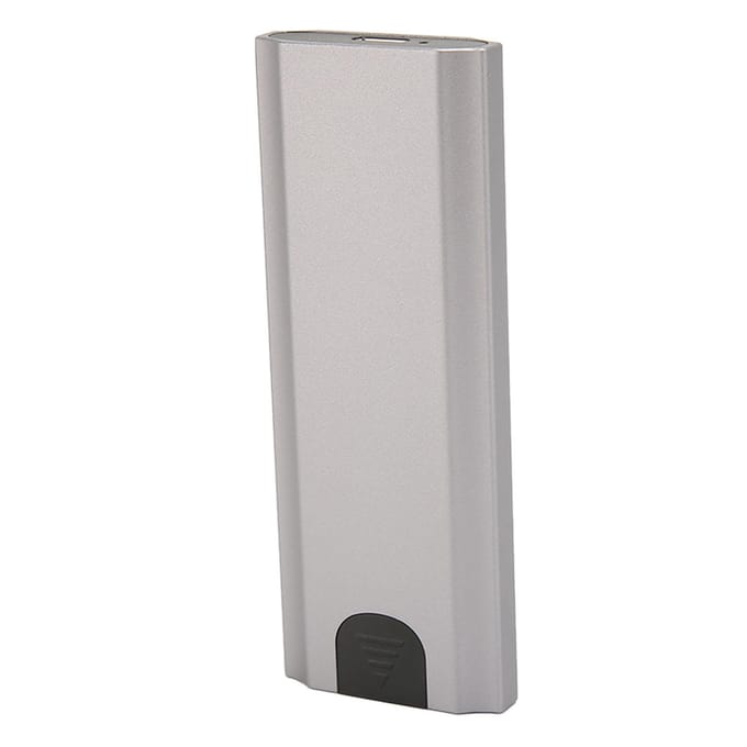 M.2 SATA SSD Behuizing Professioneel Gereedschapsvrij USB 3.1 C Type 10Gbps Ondersteunt UASP TRIM Functie white