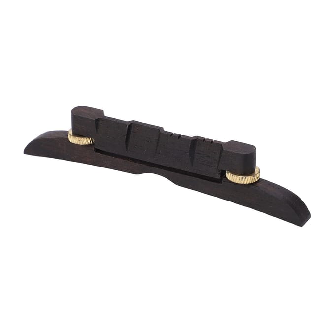 Ebbenhout Mandoline Onderbrug Verstelbare Snaarbrug Snaarinstrument Accessoires black