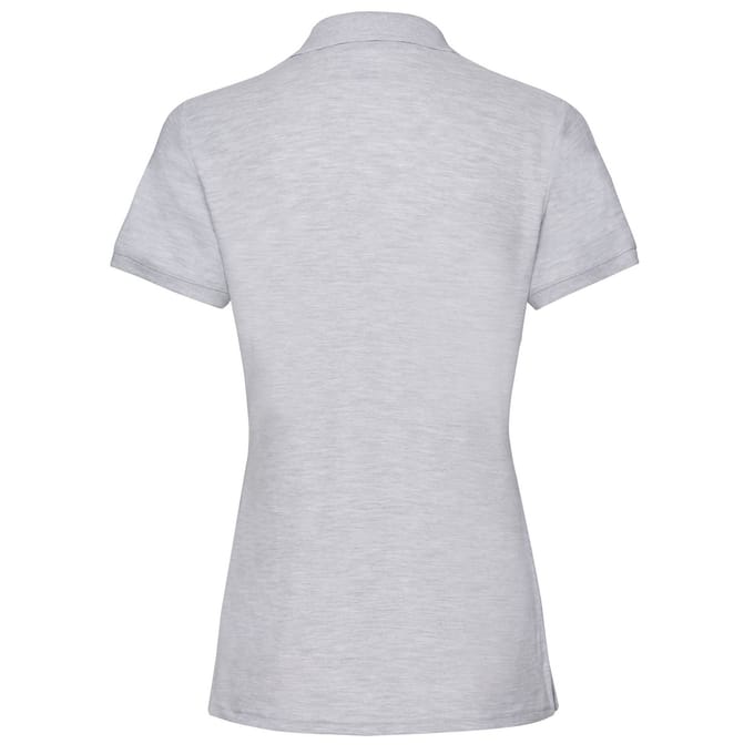 Fruit of the Loom Dames/Dames Premium Heather Poloshirt (Grijs)