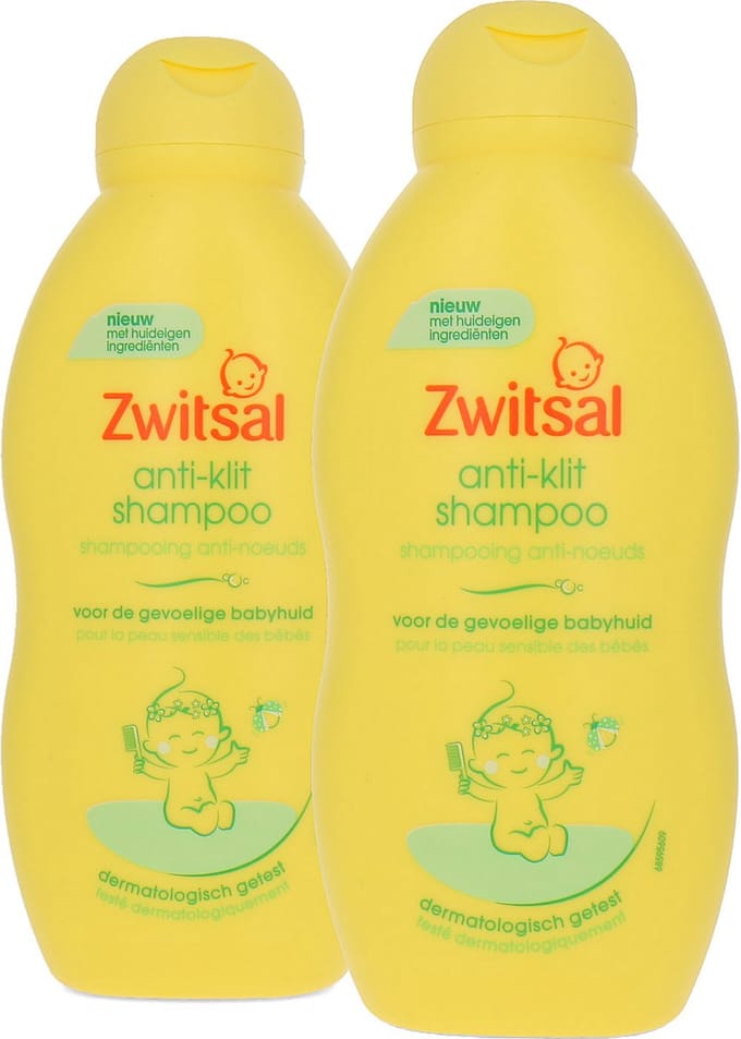 Zwitsal Anti-Klit Shampoo - 2 x 200 ml