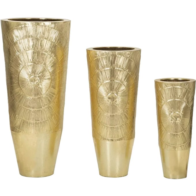 Vaashouder Goldely Set 3 Pcs Ø 50,8×114,9 cm