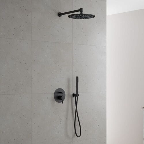 Kronenbach Lima 2.0 Black complete shower set no. 9 KB-Set9N