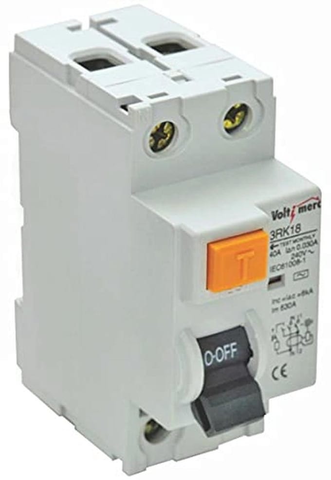 Differentiële schakelaar 2P 40A 300mA voor veilig elektrisch gebruik