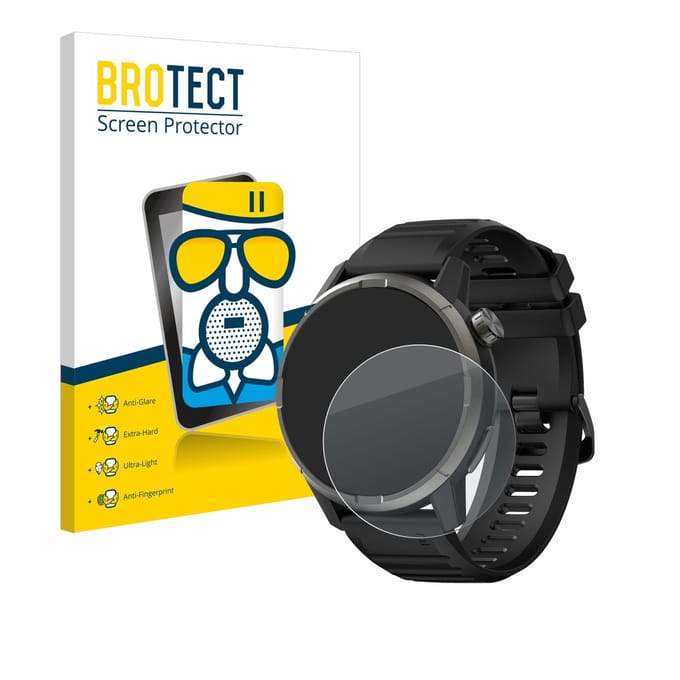 BROTECT - Screenprotector voor Kiprun GPS 900 by Coros - Folie Beschermfolie Beschermglas matte