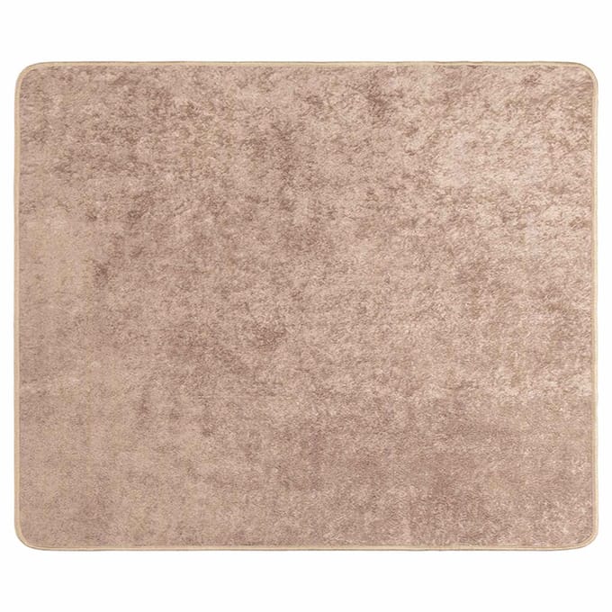 vidaXL - Tapijt - Runner - MARSA - Zand - 80 - x - 100 - cm - Polyester - en - PVC