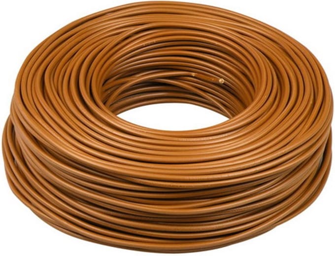 Donne Vd-Draad Eca 2,5Mm2 Bruin - 100 meter