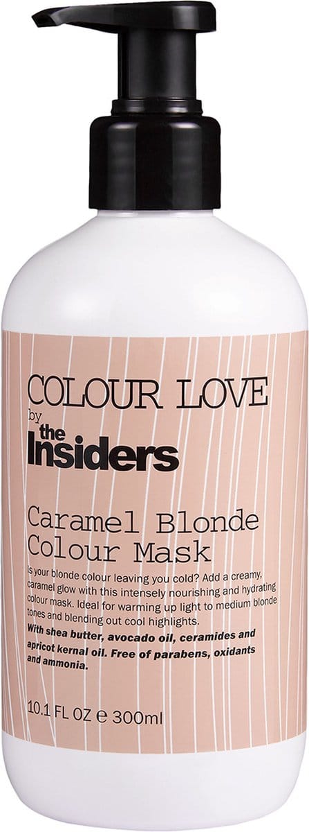 The Insiders Colour Love Caramel Blonde Colour Mask 300ml