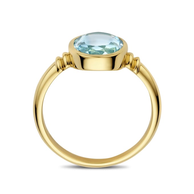 Ring Sky Blue Topaas