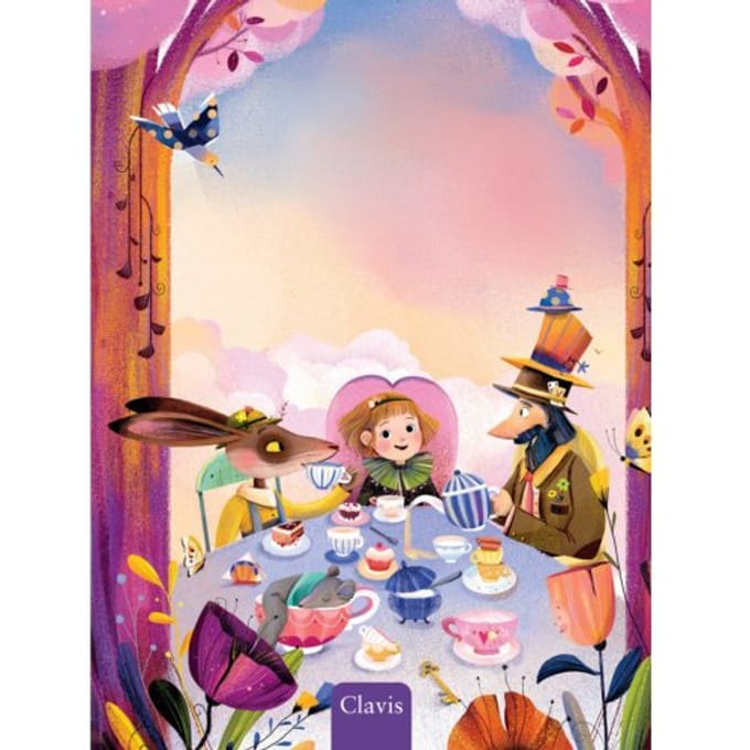 Alice In Wonderland Notebook - Sara Ugolotti