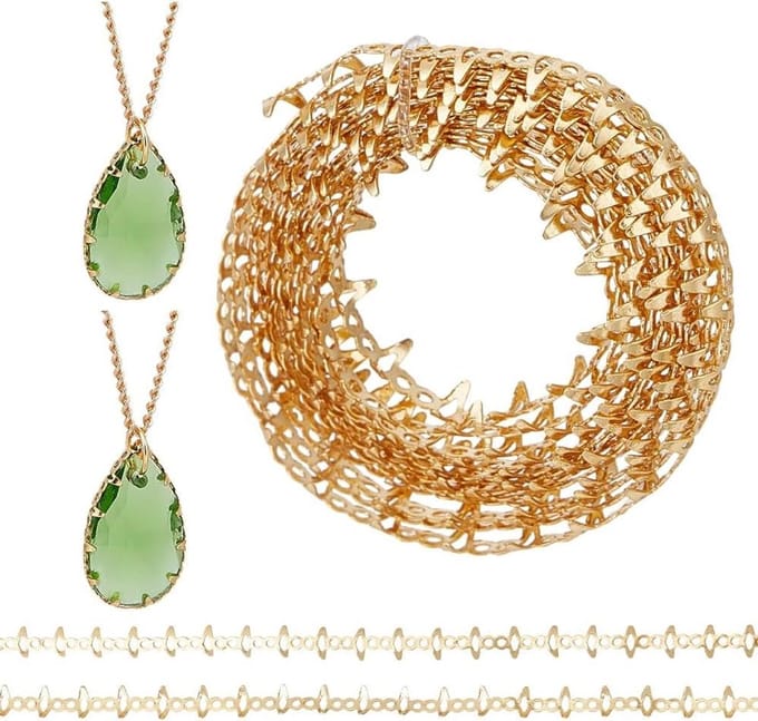 Galerij Draad - Sieraden Draad - Sieraden Maken - 18K Verguld - 3 meter - Goud