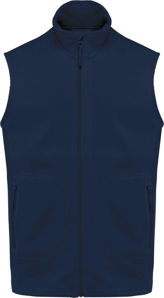 Kariban Ecologische uniseks bodywarmer van microfleece K9120 - Navy - M