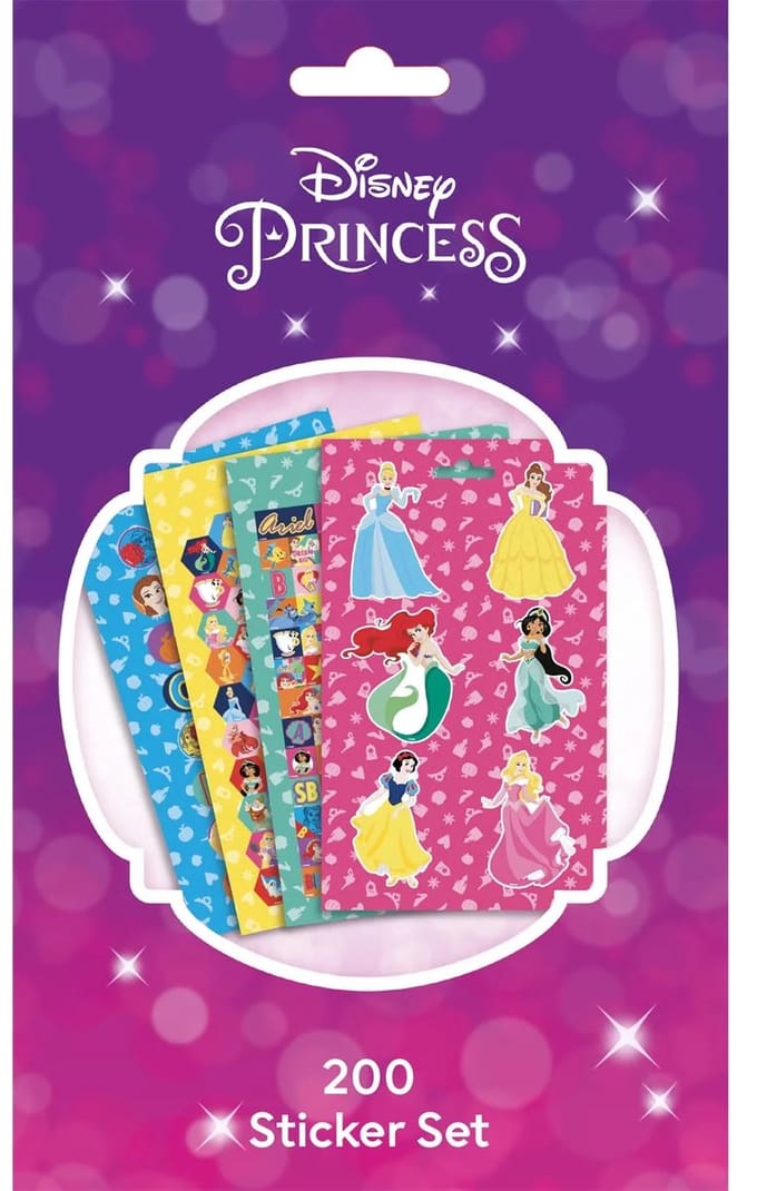 Disney Princess - Sticker set - 200 stickers