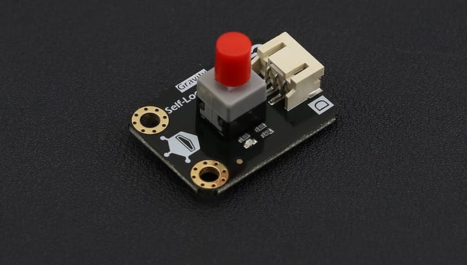 Gravity: Digital Self-Locking Switch DFR0423 - Geschikt voor Arduino