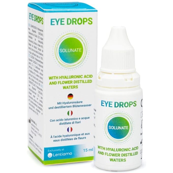 Solunate Eye Drops 3 x 15 ml