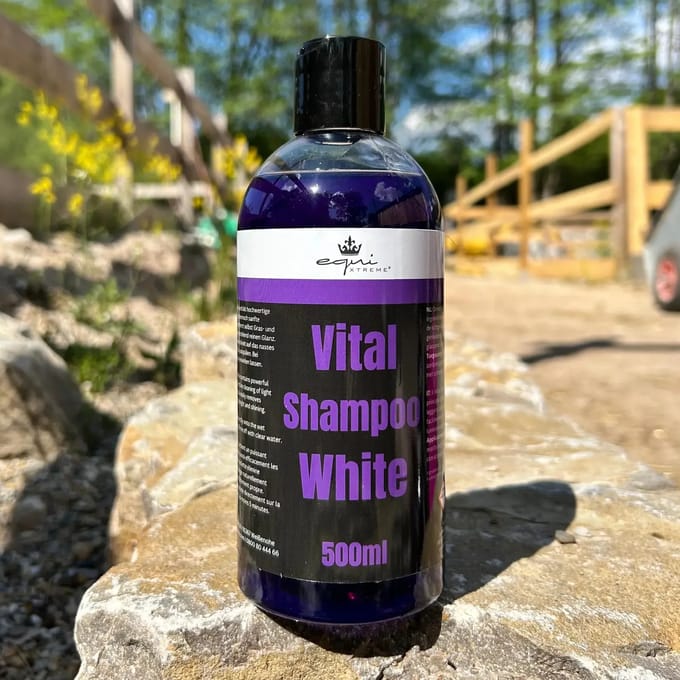 Shampoo voor het bleken van paarden EquiXtreme Vital