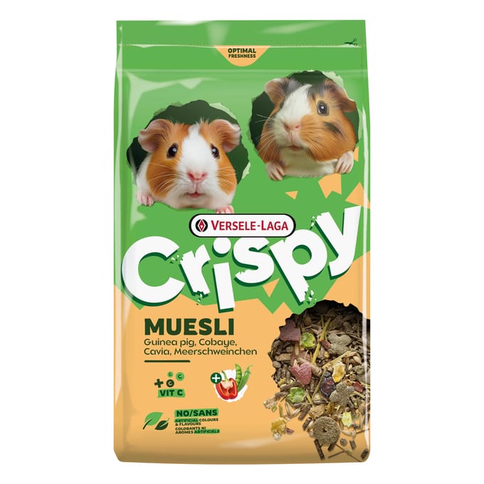 Versele-Laga Crispy Muesli Cavia’s - 2 x 2,5 kg