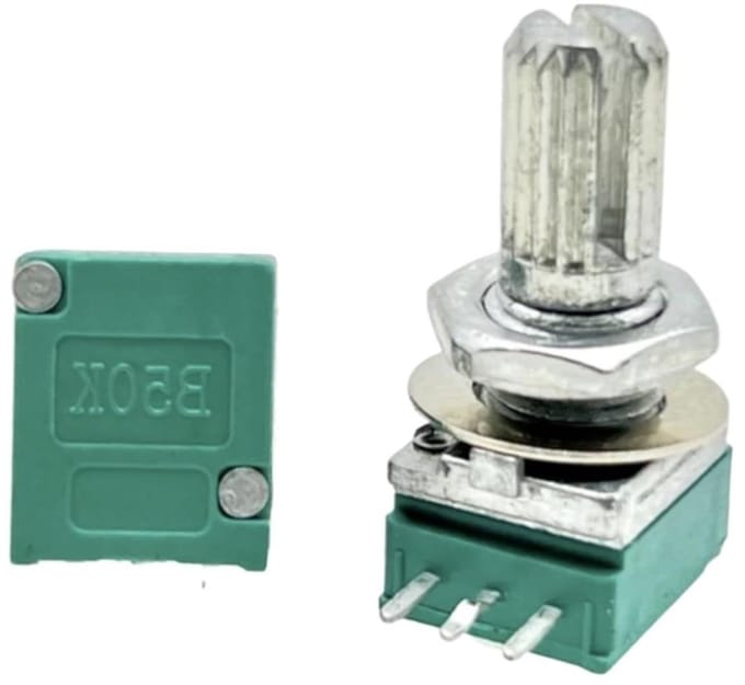 Potentiometer Set - Variabele Weerstand - Audio Aanpassing - Met Schakelaar - 10 Stuks - Niet Gespecificeerd