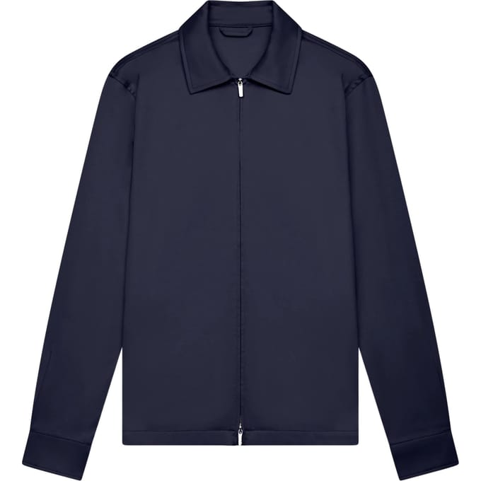 Valenza Supima Overshirt Overshirts Donkerblauw 1132