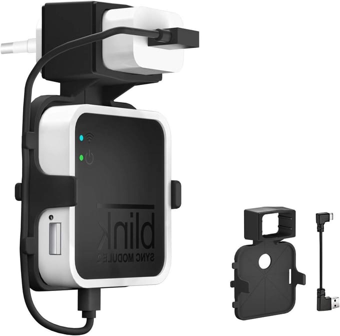 Module Houder - Sync Module Mount - Camera Beveiliging - Eenvoudige Wandmontage - 10.6 x 7.5 x 2.9 cm - Zwart