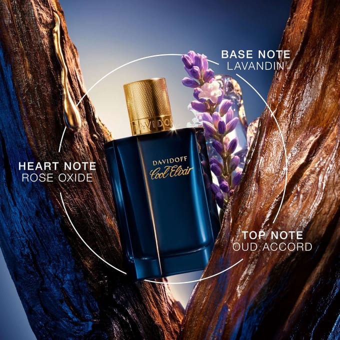 Davidoff Cool Elixir voor mannen - Luxe parfumspray 50 ml