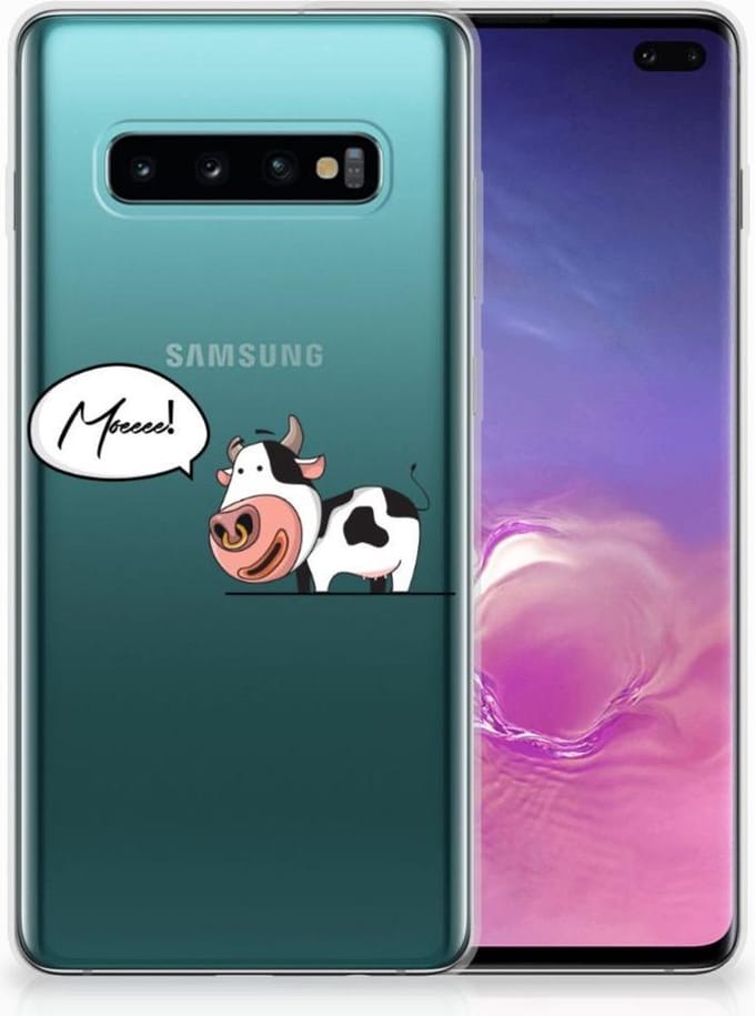 Samsung Galaxy S10 Plus Telefoonhoesje met Naam Cheeky Cow