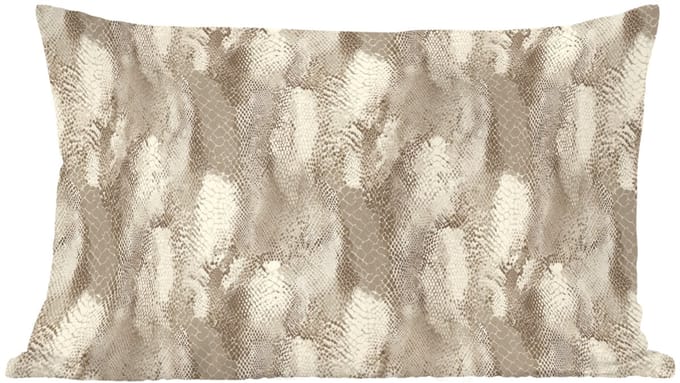 Sierkussens - Kussentjes Woonkamer - 60x40 cm - Slang - Textuur - Zand