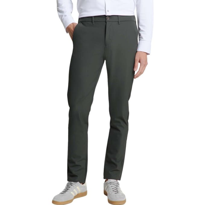 No Excess Pants chino 4-way stretch sedoc dark steel