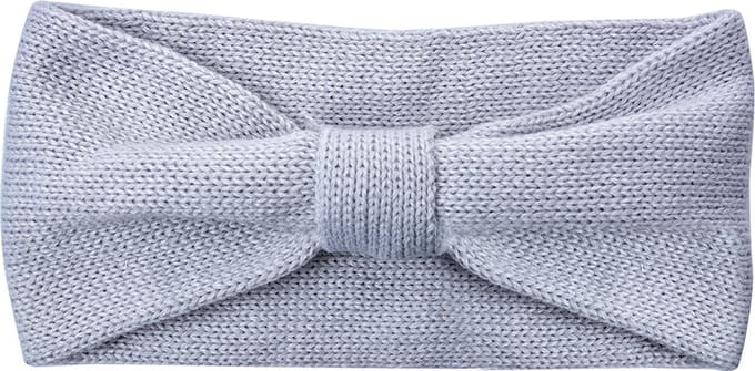 Clayre & Eef Hoofdband Vrouwen 10x22 cm Grijs Synthetisch