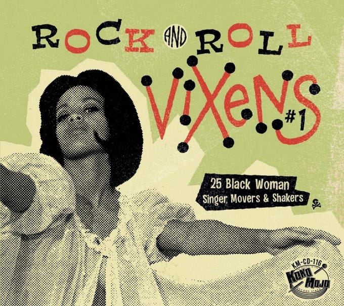 Various Artists - Rock And Roll Vixens #1 (25 Black Woman Singer, Movers & Shakers) (CD)