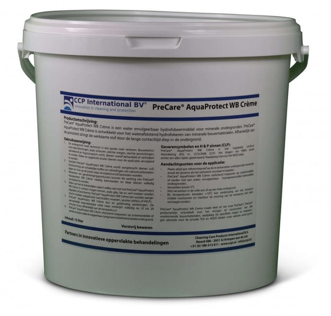 PreCare® AquaProtect WB Crème | Hydrofobeermiddel | 10 liter