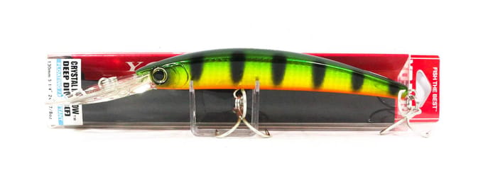 Yo Zuri Crystal Minnow DD 130 mm drijvend kunstaas R1136-HPC (1244) black