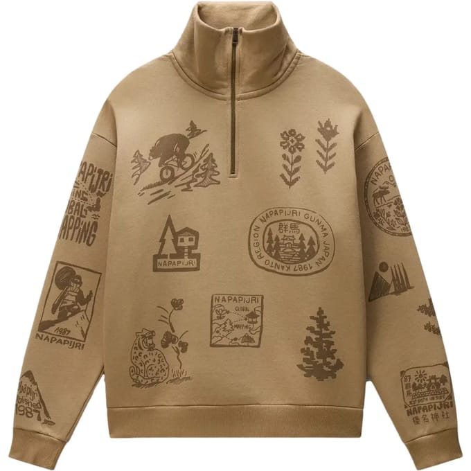 1/2 rits sweater Napapijri Tenri