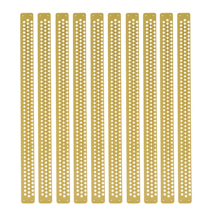 10 stuks bijenkorf plastic pollenvangers en bijenhouderijapparatuur beige
