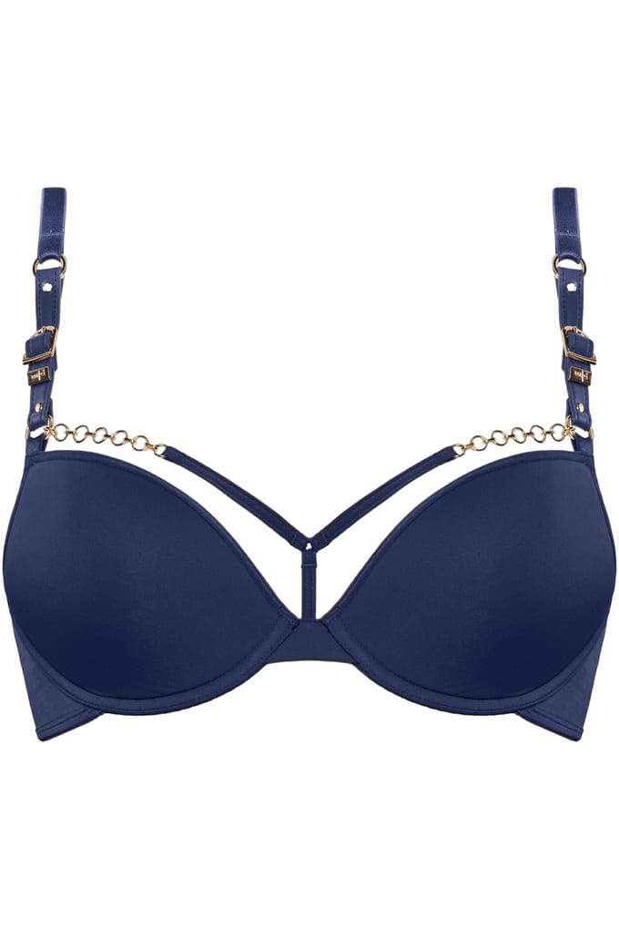 Marlies Dekkers Morana Dark Sky Blue Push Up Bra Größe: 70B | BHs Outlet | Damen | Blau