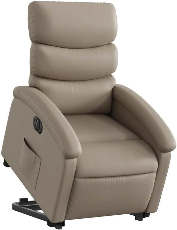 Elektrische Relaxfauteuil met Staluiterste - Comfortabele Zitondersteuning